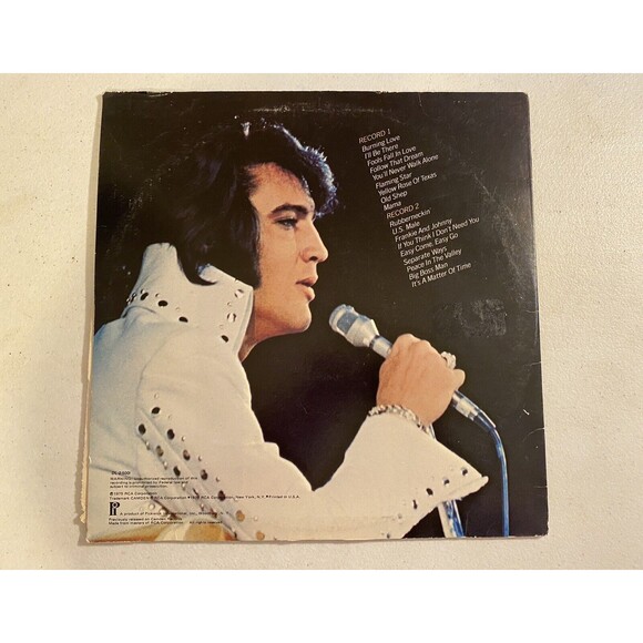 Elvis Presley Double Dynamite Vinyl 2xLP Record VG+ Greatest Hits [Record 016] - Picture 2 of 3
